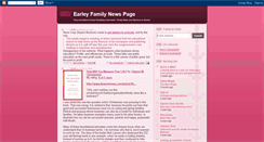 Desktop Screenshot of earleynews.blogspot.com