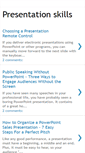 Mobile Screenshot of modern-presentation-skills.blogspot.com