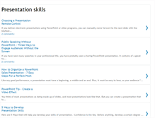Tablet Screenshot of modern-presentation-skills.blogspot.com