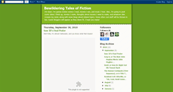 Desktop Screenshot of bewilderingtalesoffiction.blogspot.com