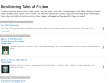 Tablet Screenshot of bewilderingtalesoffiction.blogspot.com