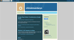 Desktop Screenshot of chinskimandaryn.blogspot.com