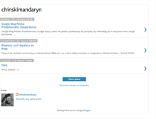 Tablet Screenshot of chinskimandaryn.blogspot.com