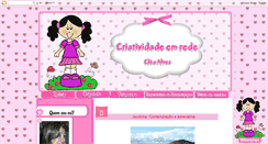 Desktop Screenshot of criatividadeemrede.blogspot.com