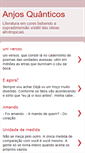 Mobile Screenshot of anjosquanticos.blogspot.com