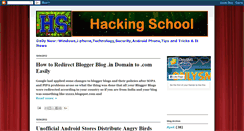 Desktop Screenshot of hacking9x.blogspot.com