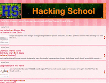 Tablet Screenshot of hacking9x.blogspot.com