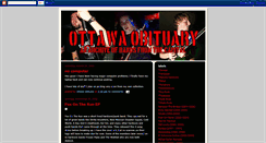 Desktop Screenshot of ottawaobituary.blogspot.com