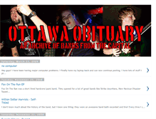 Tablet Screenshot of ottawaobituary.blogspot.com