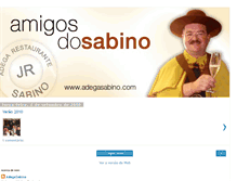 Tablet Screenshot of amigosdosabino.blogspot.com