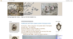 Desktop Screenshot of delightfulclutter.blogspot.com