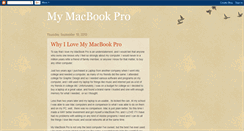 Desktop Screenshot of my-macbook-pro-story.blogspot.com
