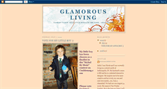 Desktop Screenshot of glamorousliving.blogspot.com