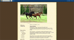 Desktop Screenshot of medicinehorses.blogspot.com