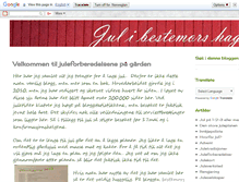 Tablet Screenshot of gardsjul.blogspot.com