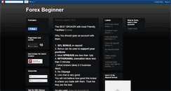 Desktop Screenshot of frxbeginner.blogspot.com