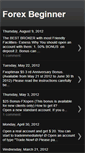 Mobile Screenshot of frxbeginner.blogspot.com
