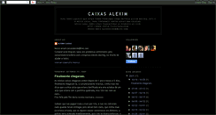 Desktop Screenshot of caixasalexim.blogspot.com