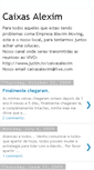 Mobile Screenshot of caixasalexim.blogspot.com