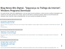 Tablet Screenshot of menosbits.blogspot.com
