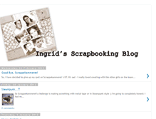 Tablet Screenshot of ingridscraps.blogspot.com