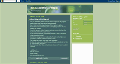 Desktop Screenshot of bimnepal.blogspot.com