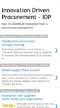Mobile Screenshot of innovationdrivenprocurement.blogspot.com