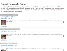 Tablet Screenshot of beansguitar.blogspot.com