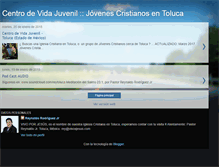 Tablet Screenshot of centrodevidajuvenil.blogspot.com