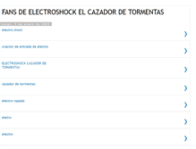 Tablet Screenshot of electroshockfansite.blogspot.com