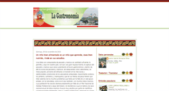 Desktop Screenshot of lagastronomiaylapescaartesanal.blogspot.com