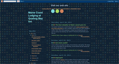 Desktop Screenshot of mainecoastlodging.blogspot.com