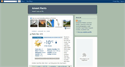 Desktop Screenshot of ameetrants.blogspot.com