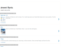 Tablet Screenshot of ameetrants.blogspot.com