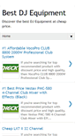 Mobile Screenshot of djmusice.blogspot.com