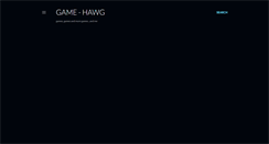 Desktop Screenshot of game-hawg.blogspot.com
