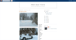 Desktop Screenshot of prohacvice.blogspot.com