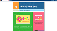 Desktop Screenshot of invitacioneschic.blogspot.com