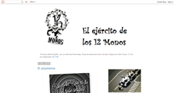 Desktop Screenshot of ejercito12monos.blogspot.com