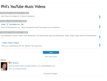 Tablet Screenshot of phil-youtube-music.blogspot.com