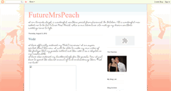 Desktop Screenshot of futuremrspeach.blogspot.com