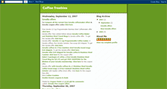 Desktop Screenshot of coffee-freebies.blogspot.com