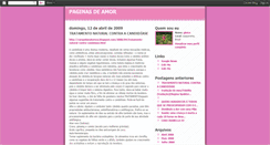 Desktop Screenshot of gleice-paginasdeamor.blogspot.com