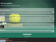 Tablet Screenshot of elcervantino.blogspot.com