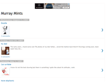 Tablet Screenshot of murraymints.blogspot.com