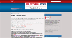 Desktop Screenshot of insurans-prudential.blogspot.com