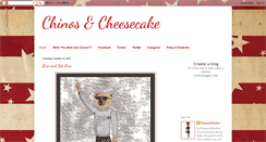 Desktop Screenshot of chinosandcheesecake.blogspot.com
