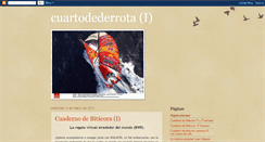 Desktop Screenshot of cuartodederrota.blogspot.com