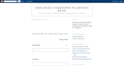 Desktop Screenshot of corktownplanning.blogspot.com