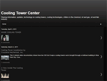 Tablet Screenshot of cooling-tower.blogspot.com